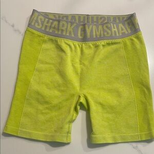 Gymshark High-Vis Yellow Seamless Bike Shorts